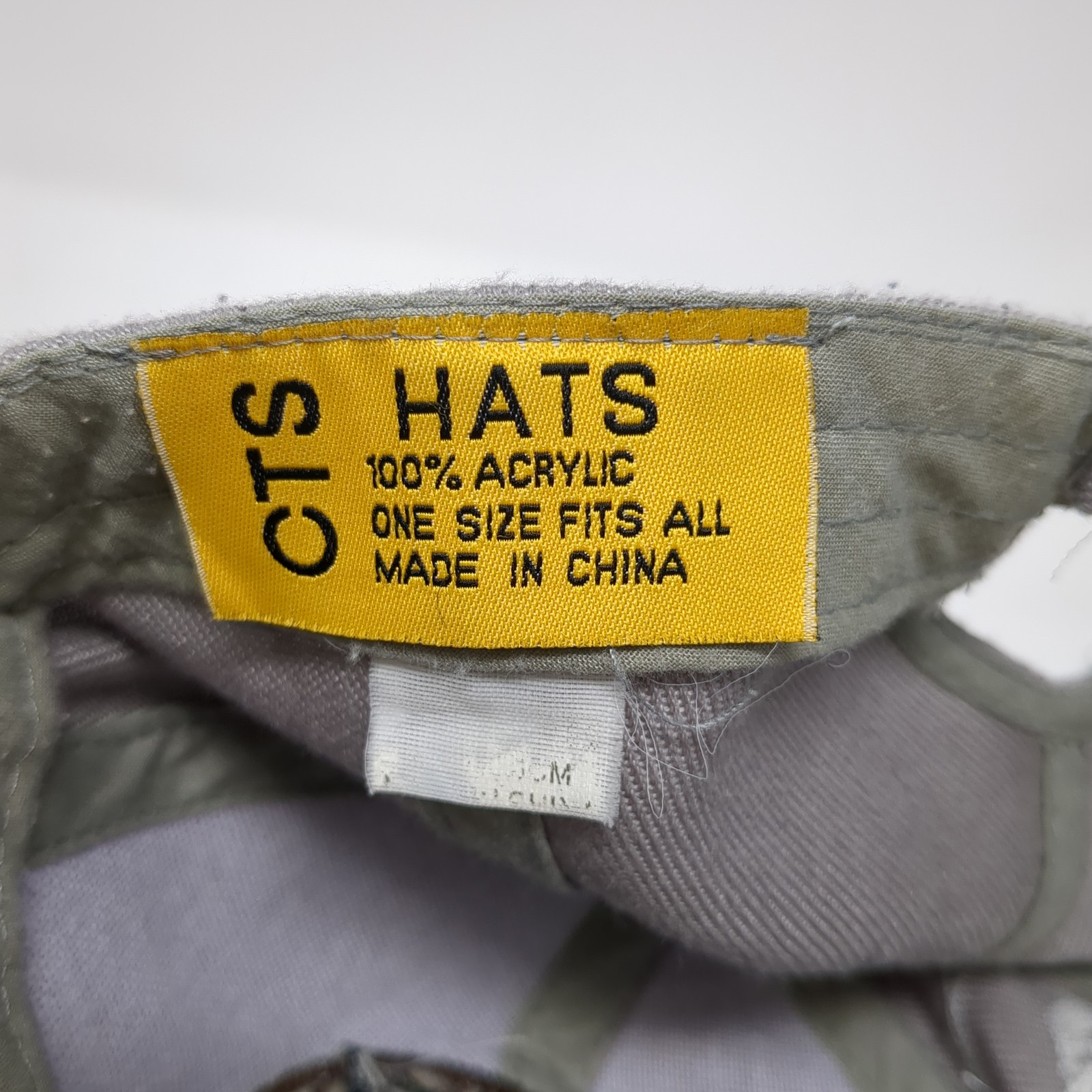 Native Pride Strapback Baseball Cap Gray OS Adjus… - image 9