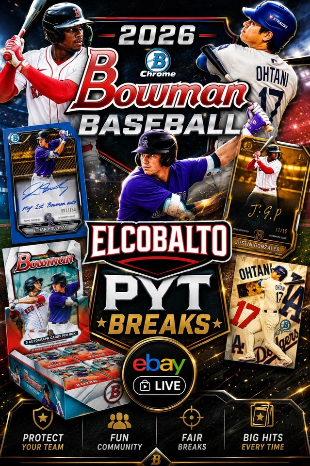 2026 BOWMAN BASEBALL JUMBO PYT w/ COACH
