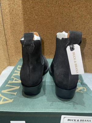 Buck & Brana Paul Gamuza Western Chelsea Boots Men display picture 3