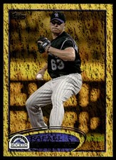 Rafael Betancourt 2012 Topps #444 Rockies MLB READ FREE SHIPPING AutographDen