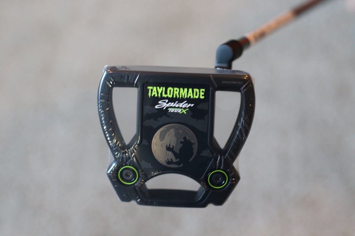 LIMITED* IN HAND TaylorMade Spider Tour X Midnight Howl HALLOWEEN