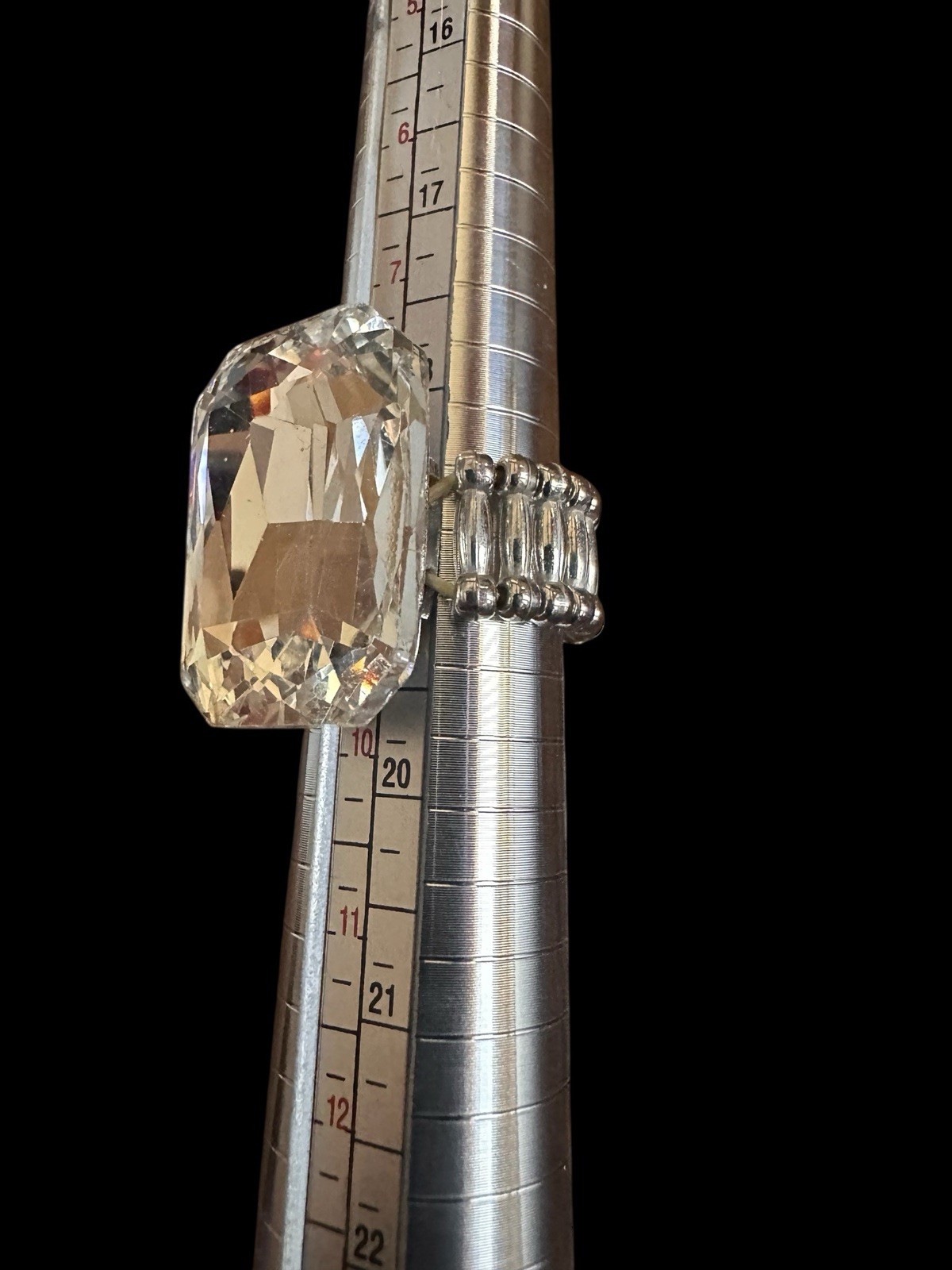 Statement Fancy Austrian Clear Crystal Women's St… - image 1