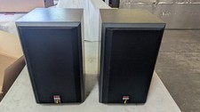 B W Bowers Wilkins DM600i Black Bookshelf Speakers PAIR - Excellent Condition