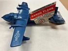 RARE Vintage 1961 ELDON Unbreakable US Navy Cargo Plane w tanks , NEW!