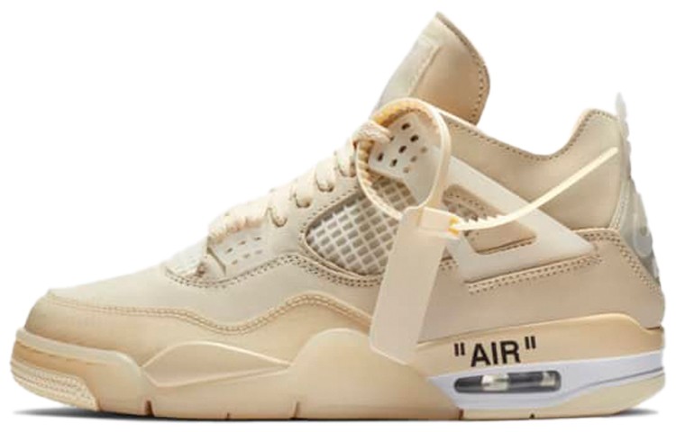 シューズ(男性用) Nike Air Jordan 4 off-white Size 11.5 - Jordan 4 SP x Off-White Mid Sail W for sale online | eBay