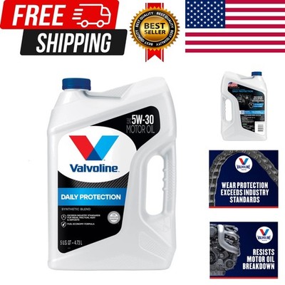 Daily Protection SAE 5W-30 Synthetic Blend Motor Oil 5 QT