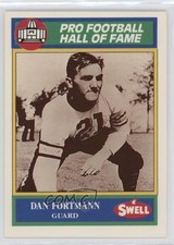 1990 Swell Pro Football Hall of Fame Dan Fortmann #25 0o2b