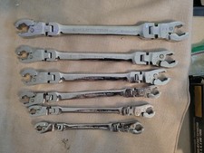 Gearwrench Ratcheting Flex Head Flare Nut Metric Wrench Set 6 Pc. 89101d 9-21mm Gearwrench Ratcheting Flex Head Flare Nut Metric Wrench Set 6 Pc. 89101d 9-21mm