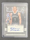 2013/14 Panini NBA Mason Plumlee #21 First Impressions Rookie Autograph!