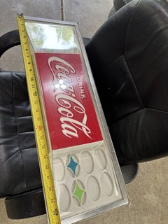 coca cola sign vintage . Came Off Of 70’s Vending Machine