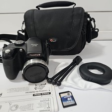Fujifilm FinePix S700 Digital Camera Case SD Card Tri Pod Manual TESTED