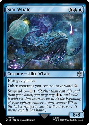 1x Star Whale - Universes Beyond: Doctor Who - NM  -  MTG