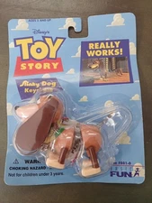 Toy Story Slinky Dog Keychain by Basic Fun - Original Release in PkgVintage 1996