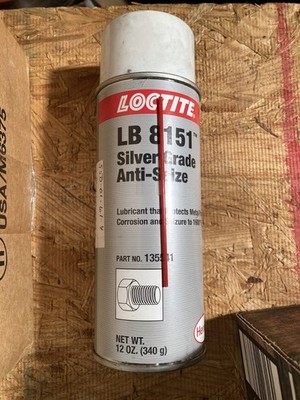 Pack of 2 Loctite LB 8151 Silver Grade Anti-Seize