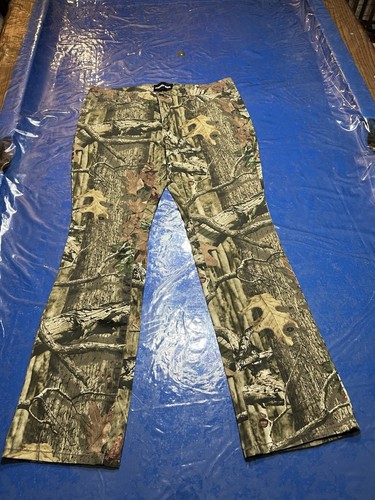 Womens Mossy Oak Camo Hunting Pants Sz 14 Break Up Infinity Stretch Denim - 第 1/8 張圖片