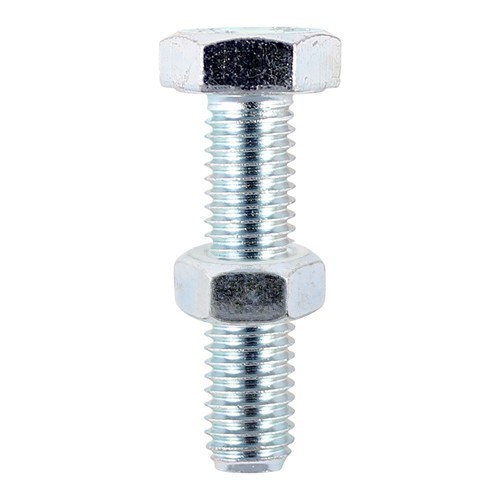 Timco 1025SNZP Set Screws & Hex Nuts - Grade 8.8 - Zinc M10 X 25 TIMpac 2