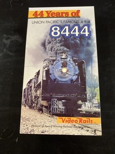 44 Years of Union Pacific 8444 by Video Rails 1988 VHS Steam trains 3985