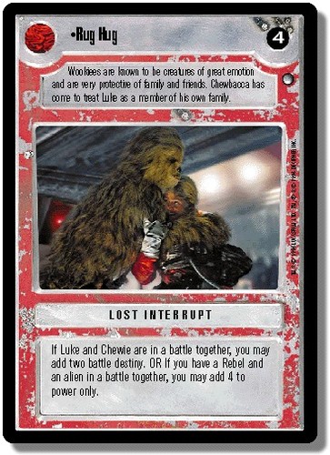 Rug Hug Lightly Played SWCCG: Hoth