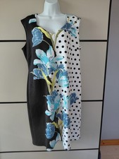 Roman Lined Floral Sleeveless Dress Size 18