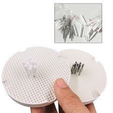 Vassoi per sparare a nido d'ape laboratorio odontotecnico spille zirconi metallo inox porcellana