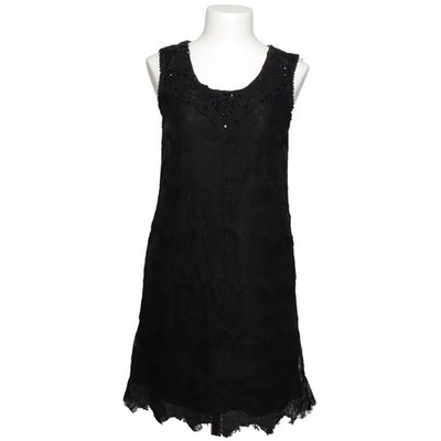 Repeat, Kleid, Größe: S, 98201, Schwarz, Polyester, Blumen, Spitze, Damen #Dnp