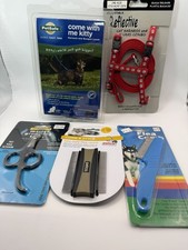 PetSafe Cat Harness and Bungee Large Flee Comb cat Leash Scissors