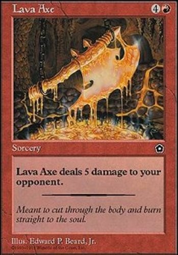 Lava Axe - Lightly Played, English