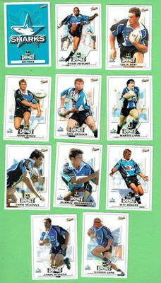 2001  MAT  ROGERS  CRONULLA  SHARKS   RUGBY LEAGUE CARD - SEE DESCRIPTION