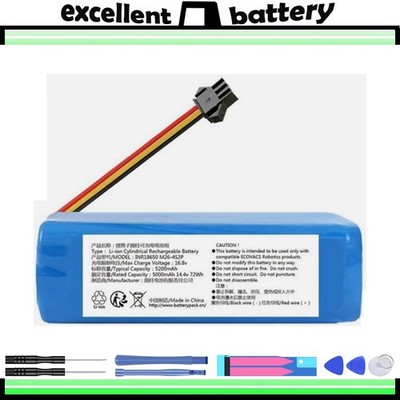 Replacement Battery for Xiaomi Viomi S9 INR18650 M26-4S2P Robot Vacuum Cleaner