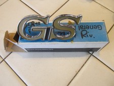 1973-1974 Buick Riviera 2 Nos Stage 1 Front Fender Monograms- Mib 9832951-rare