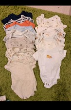 20pc Baby Bodysuits 0-3 Months