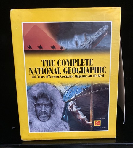 NATIONAL GEOGRAPHIC - 112 YEARS - 32-CD-ROM BOXED SET - CD-ROM - Picture 5 of 6