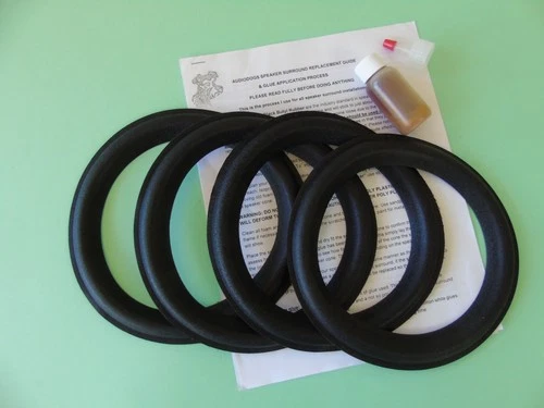 PAISLEY SPL 3000 SPEAKER REPAIR KIT - FILLED FILLETED SURROUNDS -MADE IN USA- #
