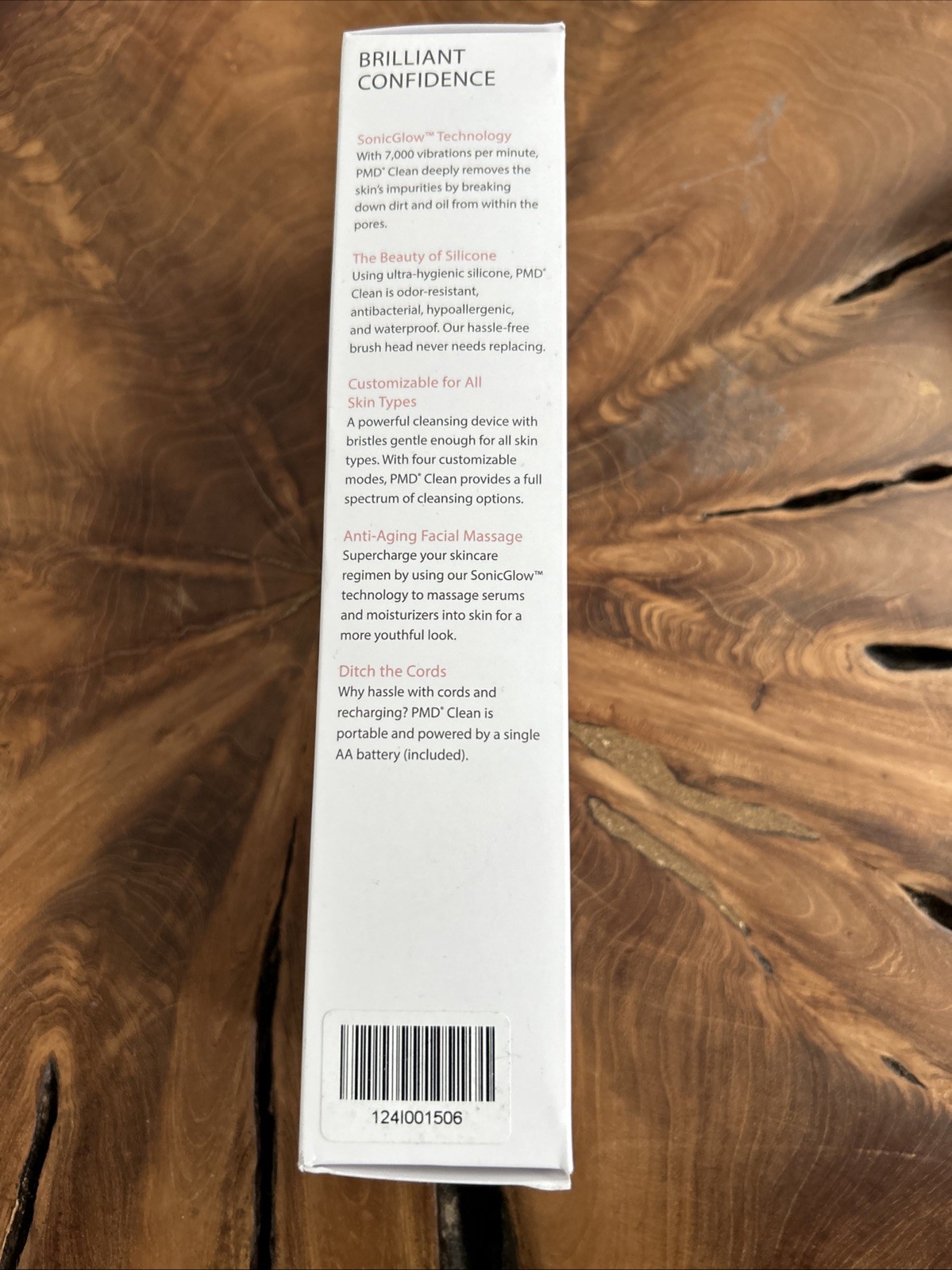 PMD Clean Smart Facial Cleansing Device Blush (NEW)