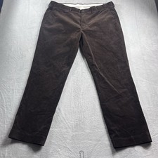 Polo Ralph Lauren Pants Mens 38x30 Brown Corduroy Classic Fit Stretch Casual