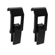 T Tulead Black Draw Latches POM Plastic Boat Latch Hatch Latch 3.5" 1.45",