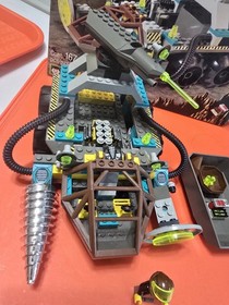 Lego 4970 Rock Raiders Chrome Crusher + BOX + INSTRUCTION MANUAL + MINIFIGURE