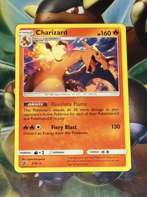 charizard pokemon card non holo Charizard CUSTOM Pokemon Card Non-holo