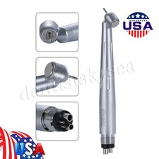 Dental 45 Degree Surgical High Speed Handpiece Push Button 4Hole