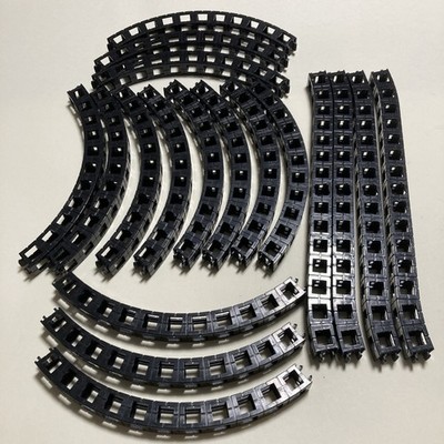 18 Rokenbok Black Curved Beams Track - Block System Original Replacement Parts