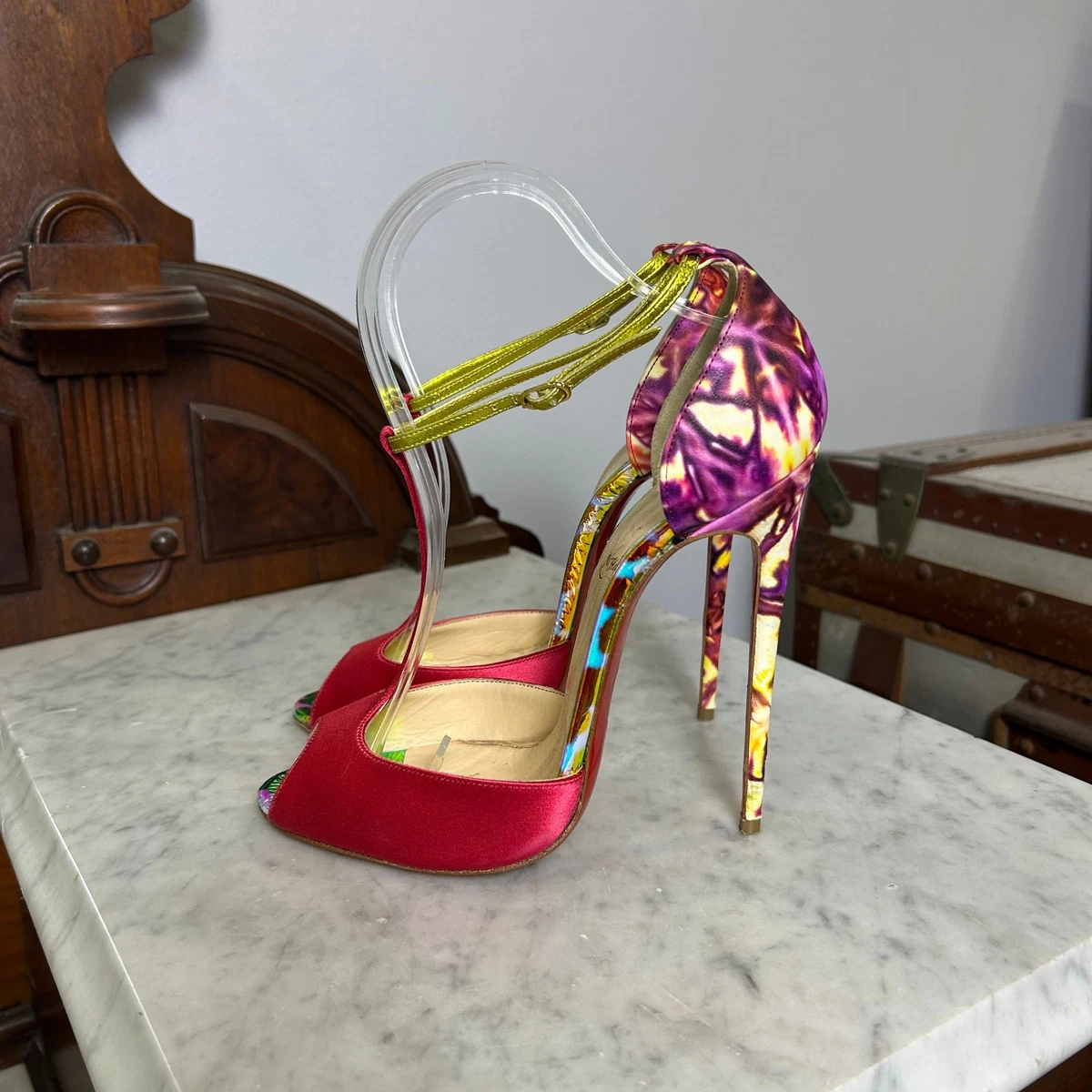 Christian Louboutin M Floral Heels for Women for sale | eBay