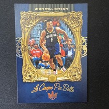 2019-20 Court Kings le Cinque Piu Belle #2 Zion Williamson RC CASE HIT SSP