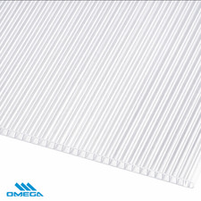 Greenhouse Polycarbonate Replacement Panels / 4mm Twinwall / Clear - (5 Pack )