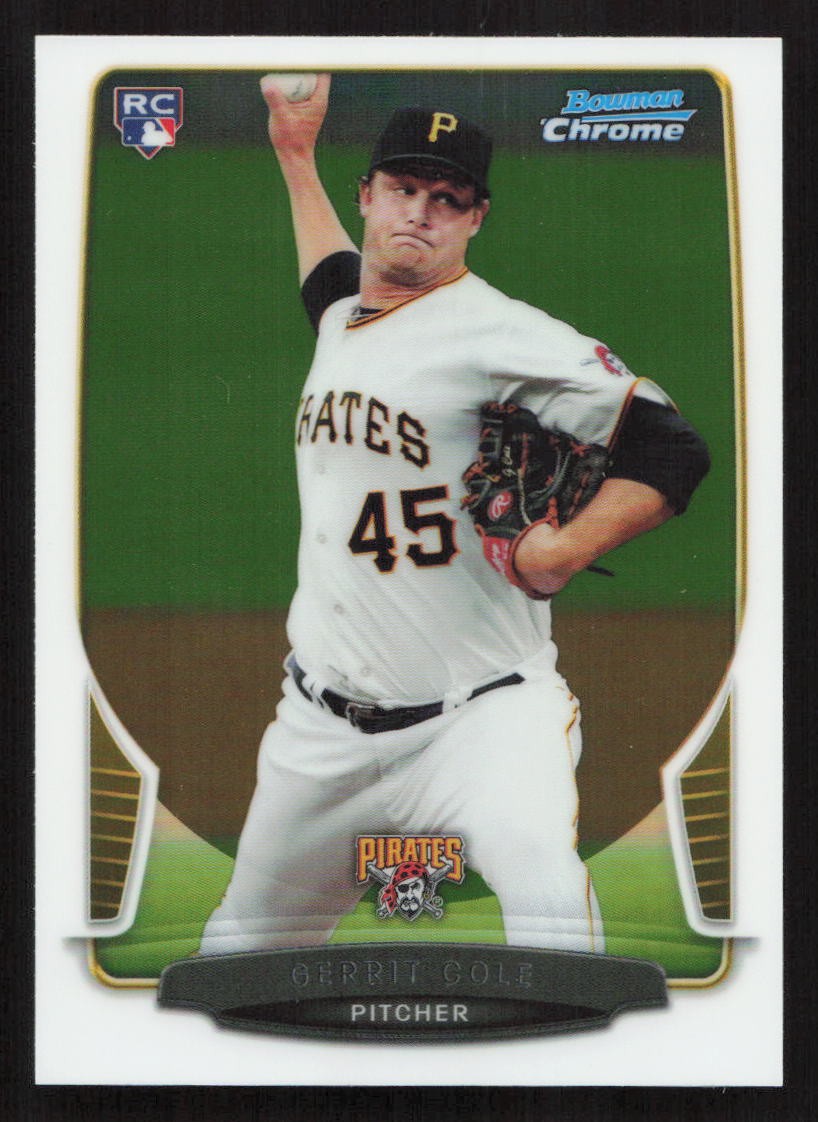 2013 Bowman Chrome Gerrit Cole RC Rookie #30 Card - Quantity!