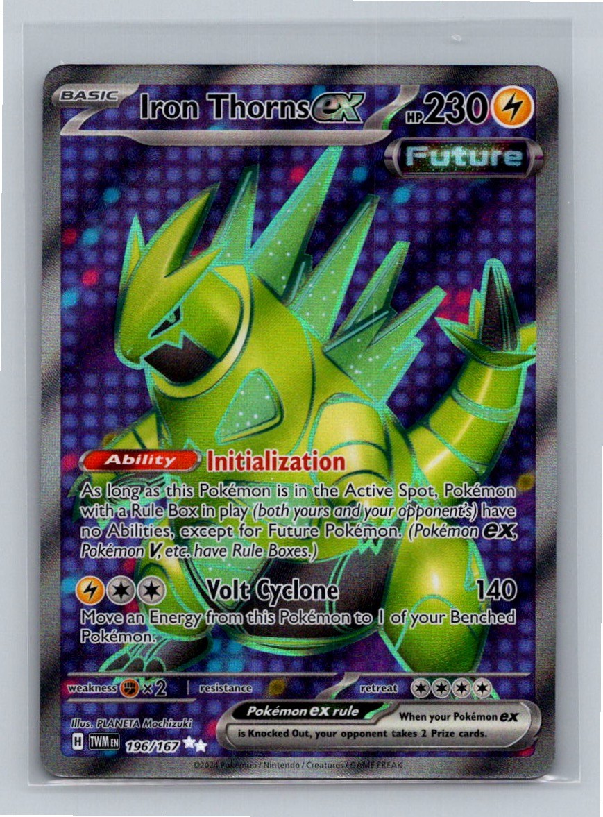 Iron Thorns ex Ultra Rare SV06: Twilight Masquerade 196/167 NM