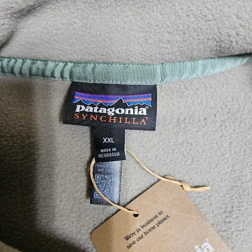 Patagonia Synchilla Elwood Green 110/2XL Fleece Jacket thumbnail 7