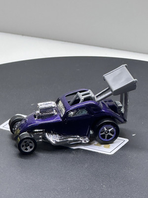 Vintage Hot Wheels 1999 Fiat 500 C Purple MI Malaysia