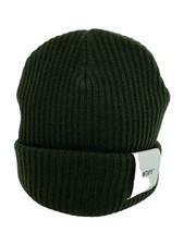WTAPS 232MADT-HT01 Men's Knit Cap, Acrylic, Khaki, Solid Color