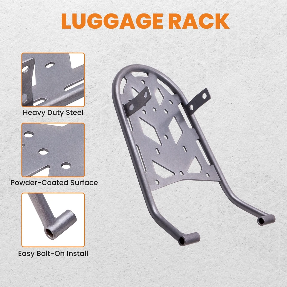 Soporte portaequipajes trasero trasero para Honda CRF250L CRF250M 2012-2025 Foto 2 de 4