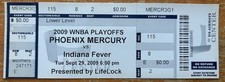 2009 WNBA Finals Game 1 Unused Ticket Phoenix Mercury Diana Taurasi FREE SHIP